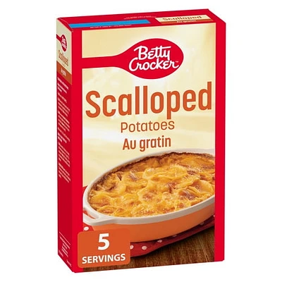 Pommes de terre gratinées Betty Crocker, au fromage, 141 g, 5 portions 141 g