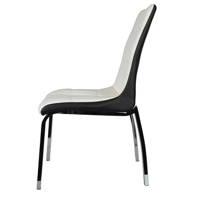 Canadian Martino Dining Chair Black & White