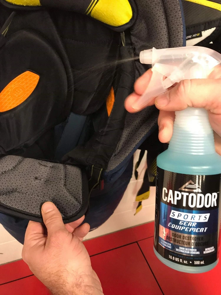 Captodor destructeur d'odeurs Sports 500ml Destructeur d'odeurs sports