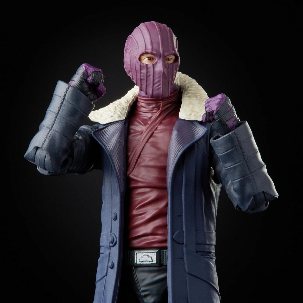 Hasbro Marvel Legends Series Avengers, figurine de collection Baron Zemo de 15 cm, design premium et 5 accessoires, pour enfants, dès 4 ans