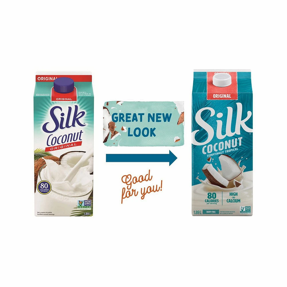 Silk Coconut Milk Alternative, Original, Dairy-Free