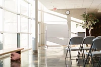 Luxor 72"W x 40"H Double-Sided Whiteboard