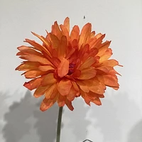 ORANGE GERBERA DAISY, ARTIFICIAL FLOWERS