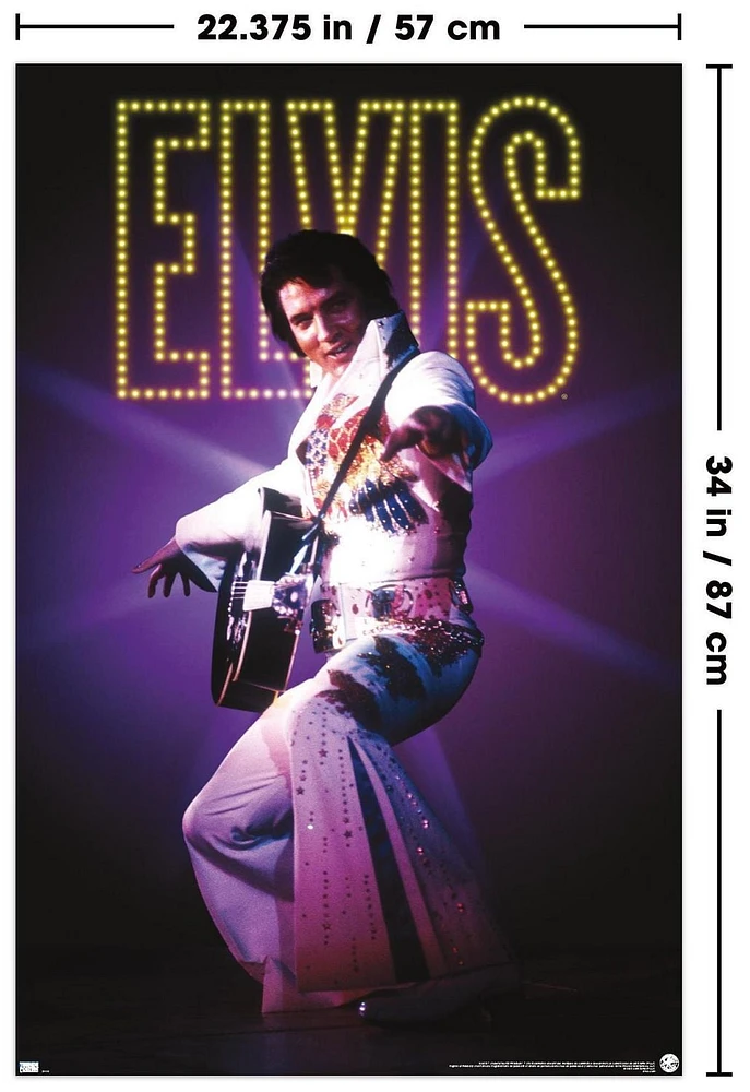 Elvis Presley - Suit Wall Poster, 22.375" x 34"