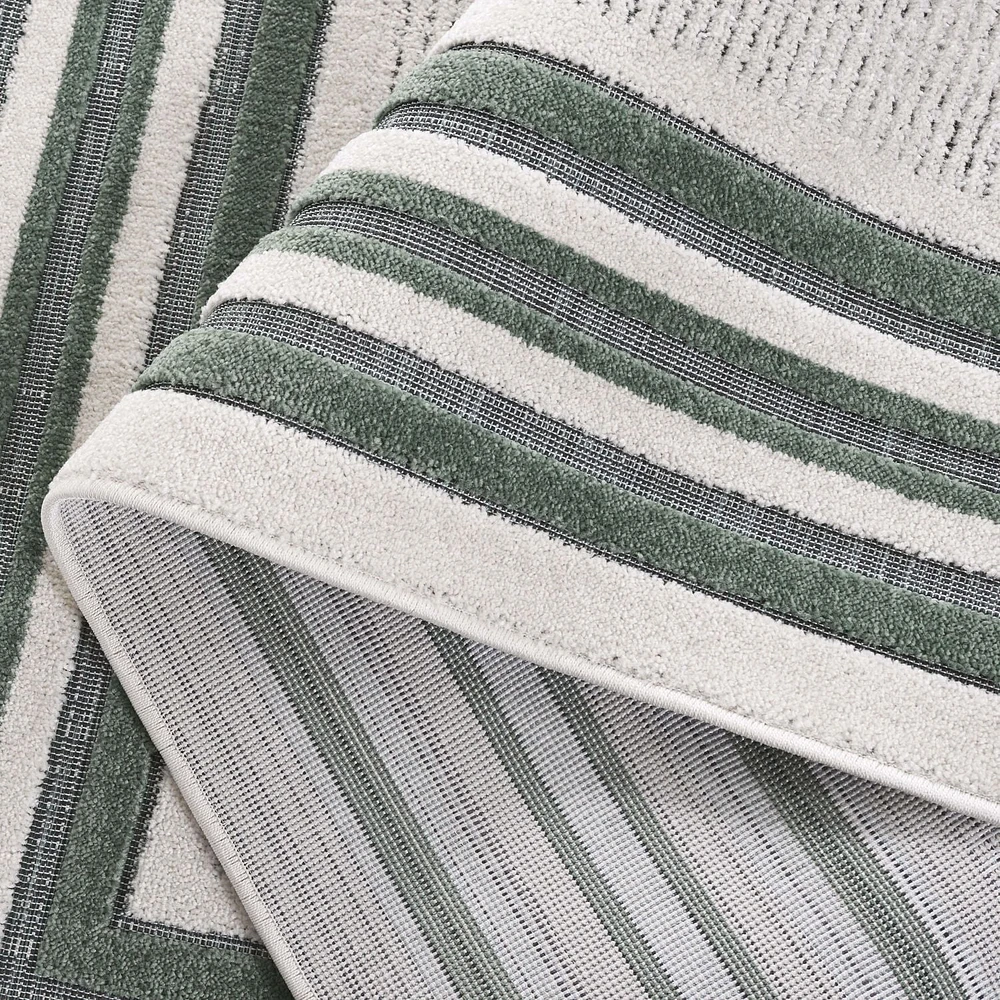 SAFAVIEH Cabana Rado Tapis Intérieur/Extérieur Bord