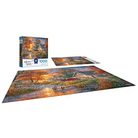 Cra-Z-Art Abraham Hunter 1000 Piece Puzzle - Grandpa's Farm