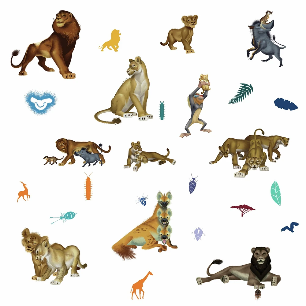 STICKER MURAUX THE LION KING