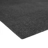 Tapis intérieur-extérieur gris 6 pi x 8 pi