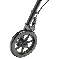 Déambulateur à roulettes de 15,24 cm (6 po) et à hauteur réglable de Drive Medical Déambulateur à roulettes