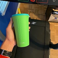 GoSili Straw Cup, 16oz. "Pop" Lime