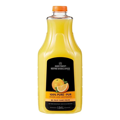 Our Finest Orange Juice – No Pulp, 1.54 L