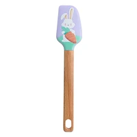 Way to Celebrate 12-inch Silicone Spatula, Rabbit, Purple