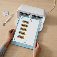 Vinyle imprimable Cricut™ - Lettre US (12 unités), Blanc