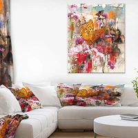 Impression sur toile « Butterfly Drinking Honey » Design Art
