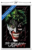 DC Comics - The Joker - Up Close Wall Poster, 14.725" x 22.375"
