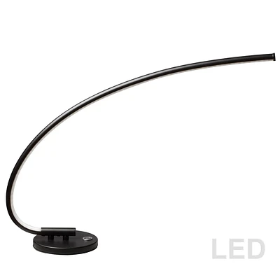 Lampe de table Dainolite 322-LEDT-BK noire