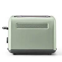 Stainless Steel 2-Slice Retro Toaster DT620, Bagel and Muffin Function, 7-Shade Settings.