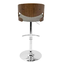Tabouret de bar moderne milieu-du-siècle Pino, de LumiSource