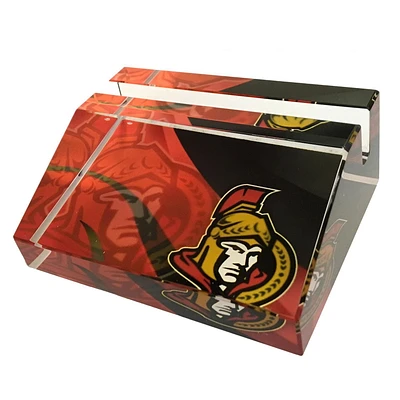 NHL Crystal Collectibles Titulaire De La Carte De Visite - Ottawa Senators