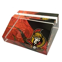 NHL Crystal Collectibles Titulaire De La Carte De Visite - Ottawa Senators
