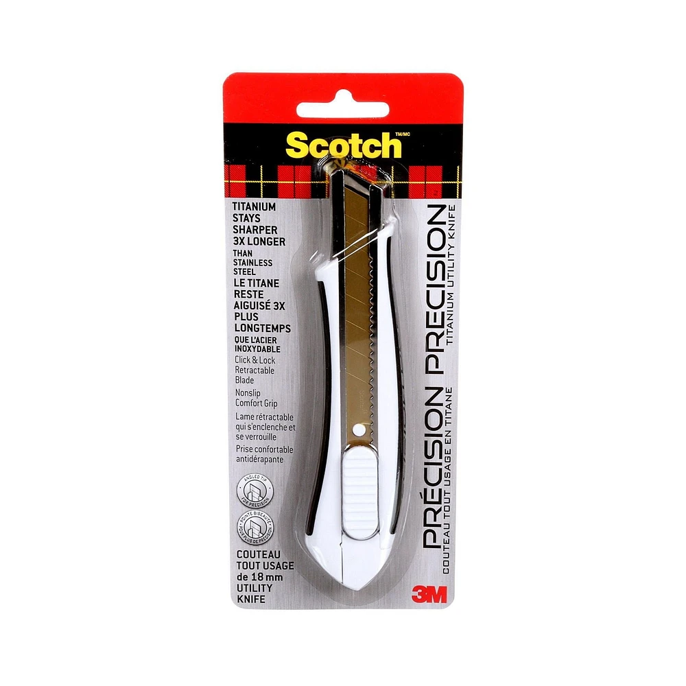 Scotch® Titanium Utility Knife, TI-KL, 18 mm
