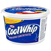 Cool Whip Original Frozen Whipped Topping, 1 L Tub, 1L