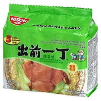 Nissin Instant Noodles Artificial Chicken Flavour, 500g, 100g x5