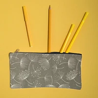 Fabric Creations Grey Dandelions Cotton Fabric by the Metre 107 cm (42")
