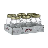 Kilner Pots mason en verre à ouverture régulière avec couvercles scellés, 500ml
