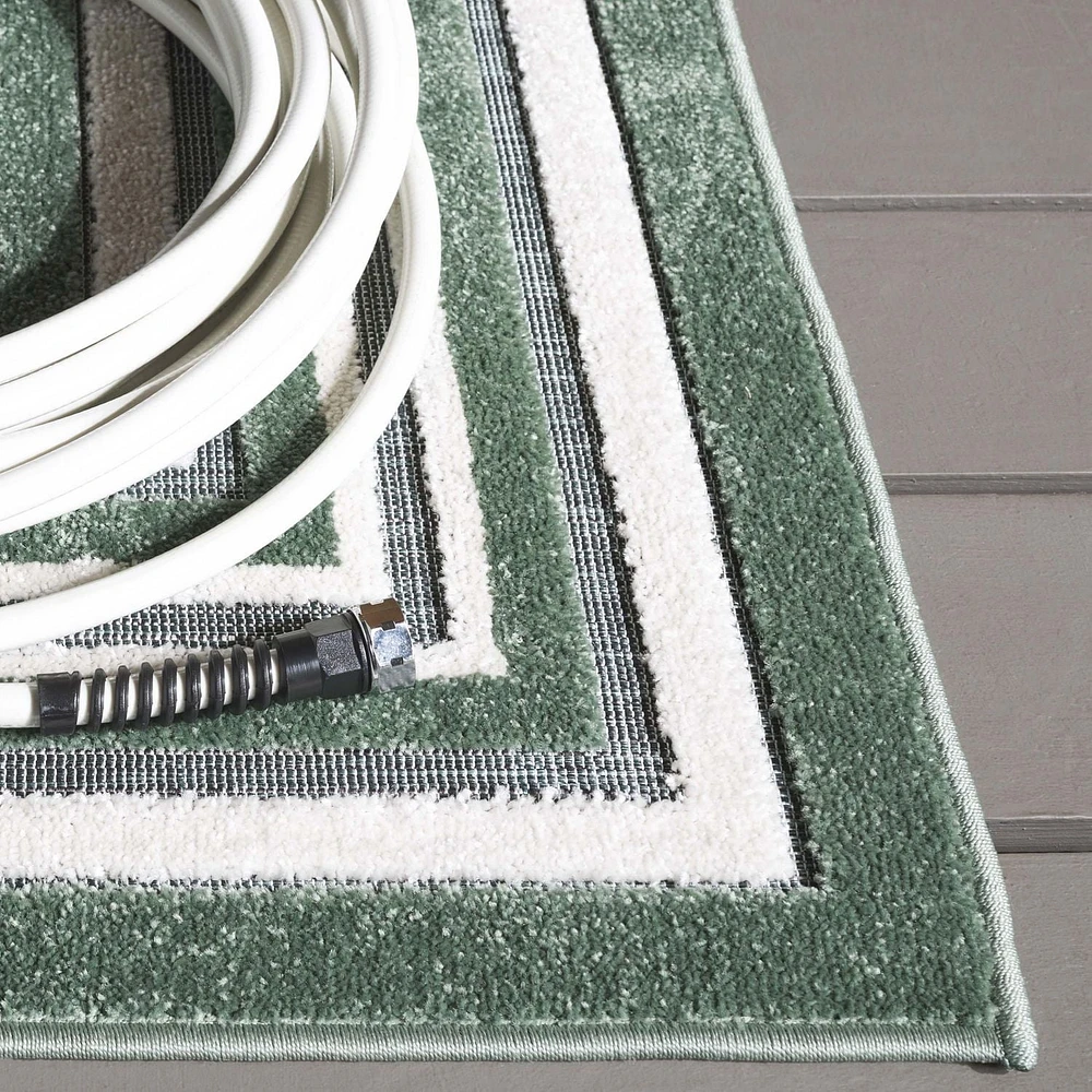 SAFAVIEH Cabana Rado Bordered Indoor/Outdoor Area Rug