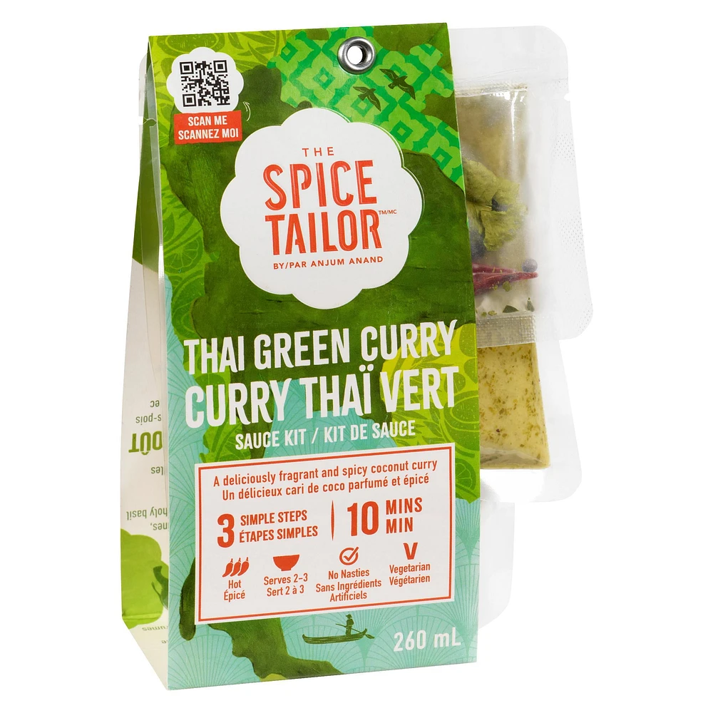 The Spice Tailor Thai Green Curry, Deliciously fragrant and spicy
