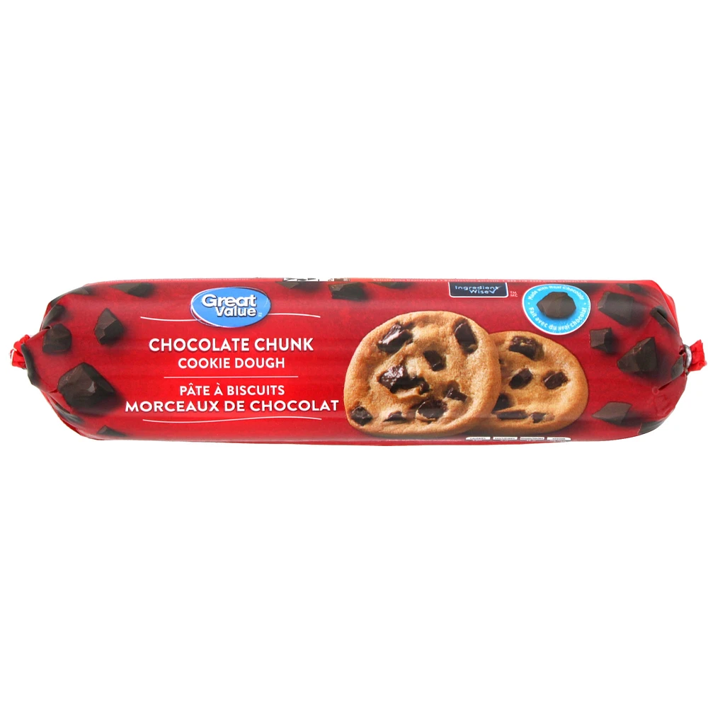 Pâte à biscuits Great Value à morceaux de chocolat