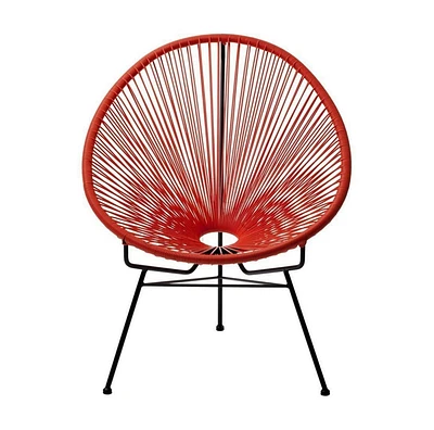 Chaise acapulco Plata Décor Import pour enfants en blanc