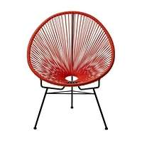 Chaise acapulco Plata Décor Import pour enfants en blanc