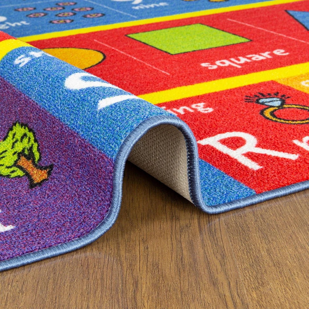 KC Cubs collection de récréation Alphabet ABC, nombres et formes d'apprentissage éducatif et tapis de jeu pour enfants et enfants chambres et salle de jeux