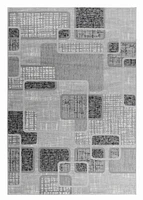 Rug Branch Sakarya Collection Tapis d'intérieur abstrait géométrique moderne