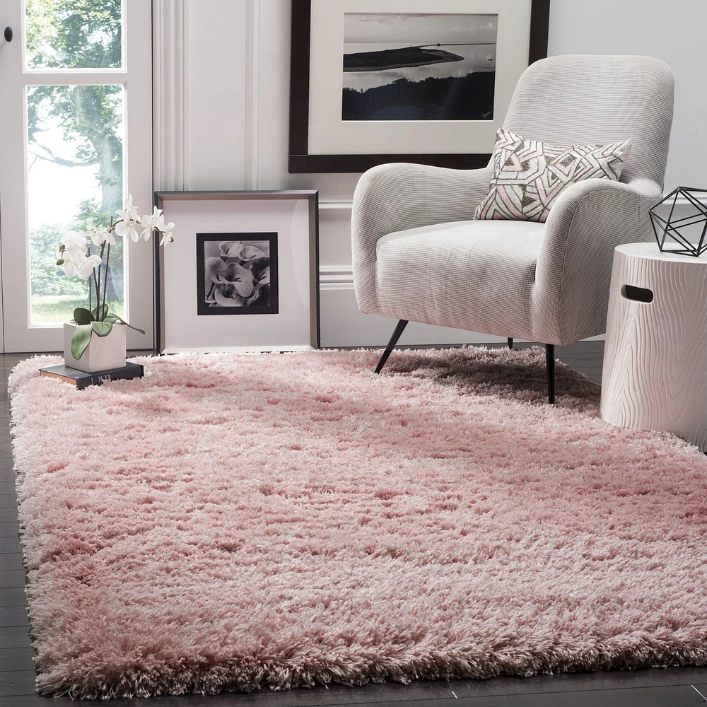 SAFAVIEH Polar Abbot Solid Extreme Plush Shag Area Rug
