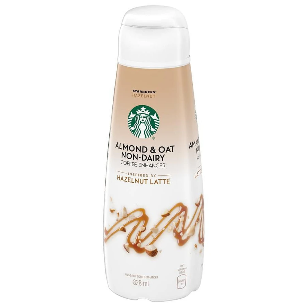 STARBUCKS Almond and Oat Non Dairy Hazelnut Latte Coffee Enhancer 828 ml, 828ml