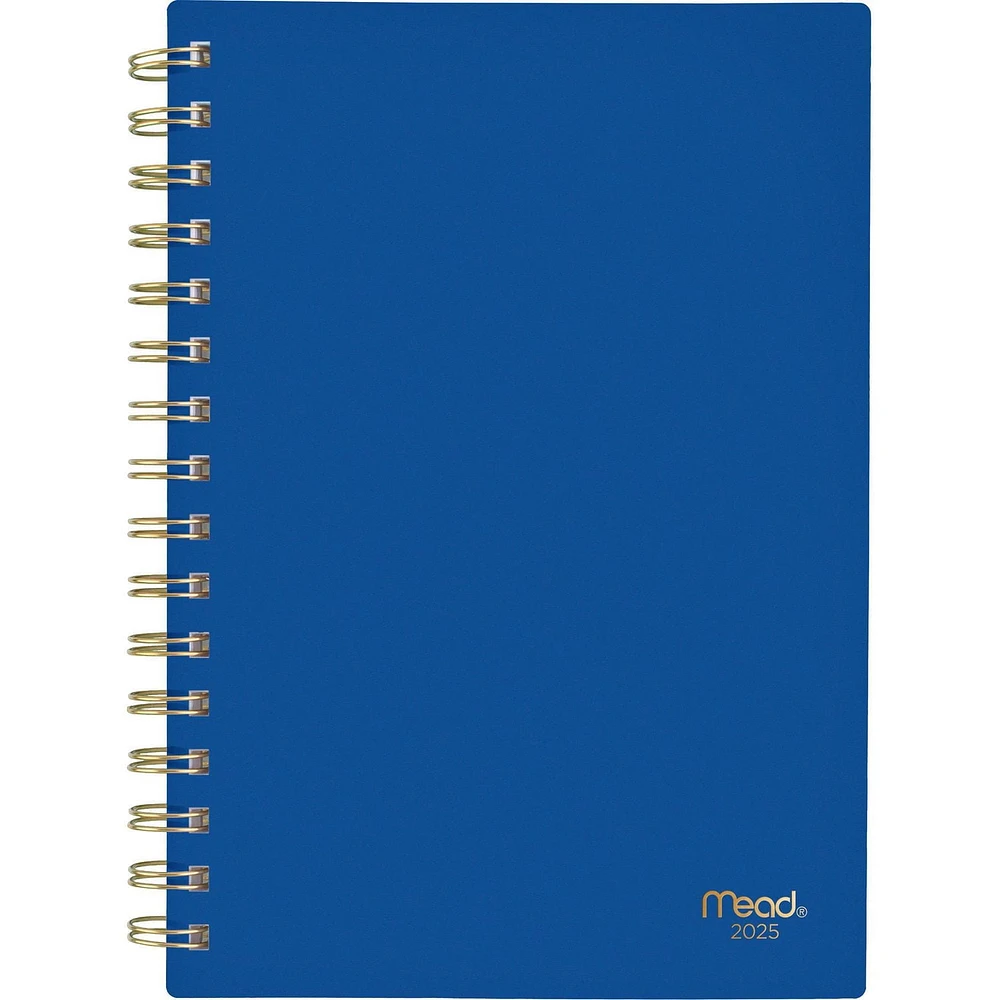 Mead Bleu Galactique petit agenda hebdomadaire/mensuel Planificateur