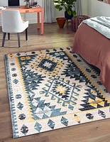 Tapis Lavable ECARPET Traditionnel pour Chambre, Salon, Chambre d'Enfant, Couloir