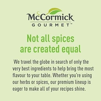 McCormick Gourmet, Organic Tandoori Seasoning, 42g, New Bottle Peak Freshness