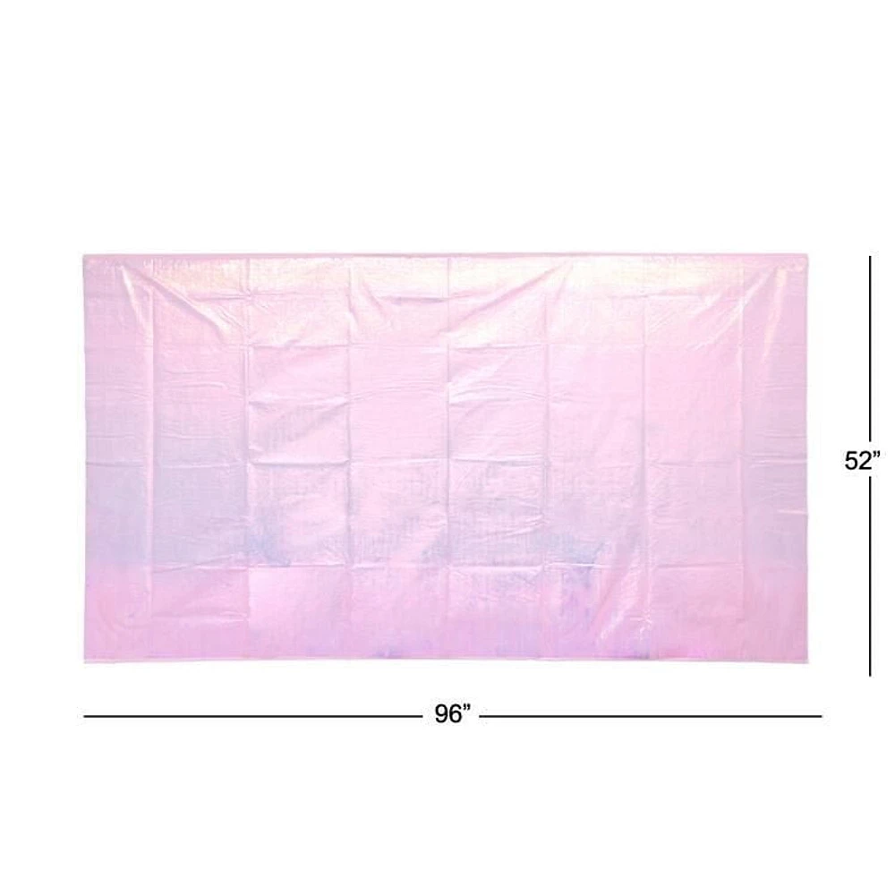 Nappe irisée 2 plis Nappe rose