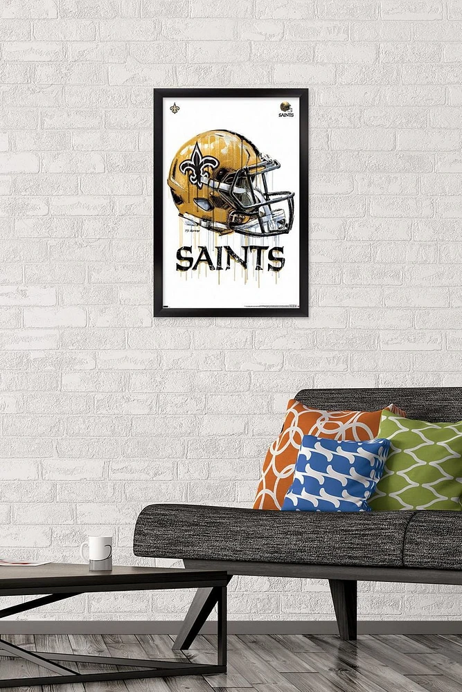 NFL New Orleans Saints - Casque anti-goutte 20