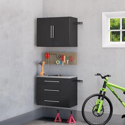 Prepac Armoire accrochable HangUps de 30 po (76 cm), ensemble A – 2 pièces