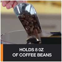Krups Precise Stainless Steel Flat Burr Grinder 8oz