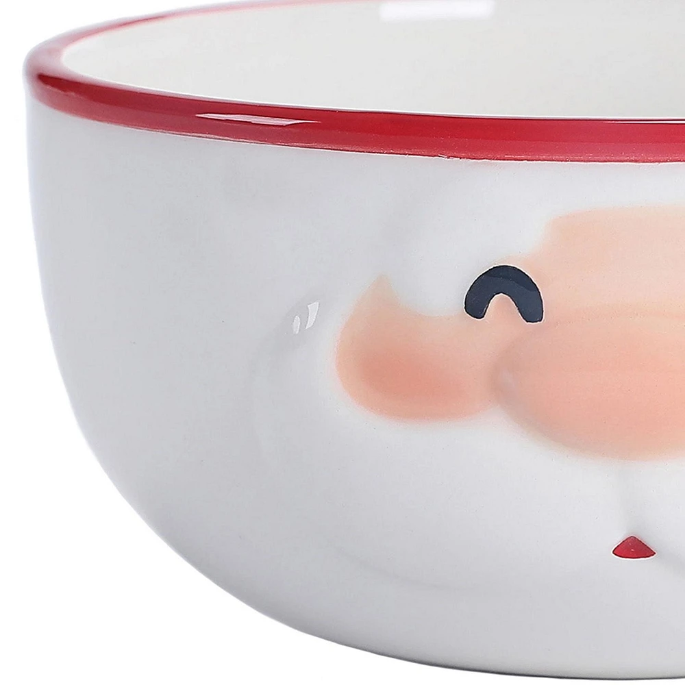 Holiday Time Santa Bowl