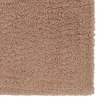 Tapis Shaggy Pastel sable de 8 pi. x 10 pi.
