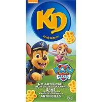 KD Kraft Dinner Paw Patrol Macaroni and Cheese Shapes, 156g Box, 156g