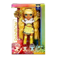 Rainbow High Cheer Sunny Madison – Poupée-mannequin jaune avec pompons