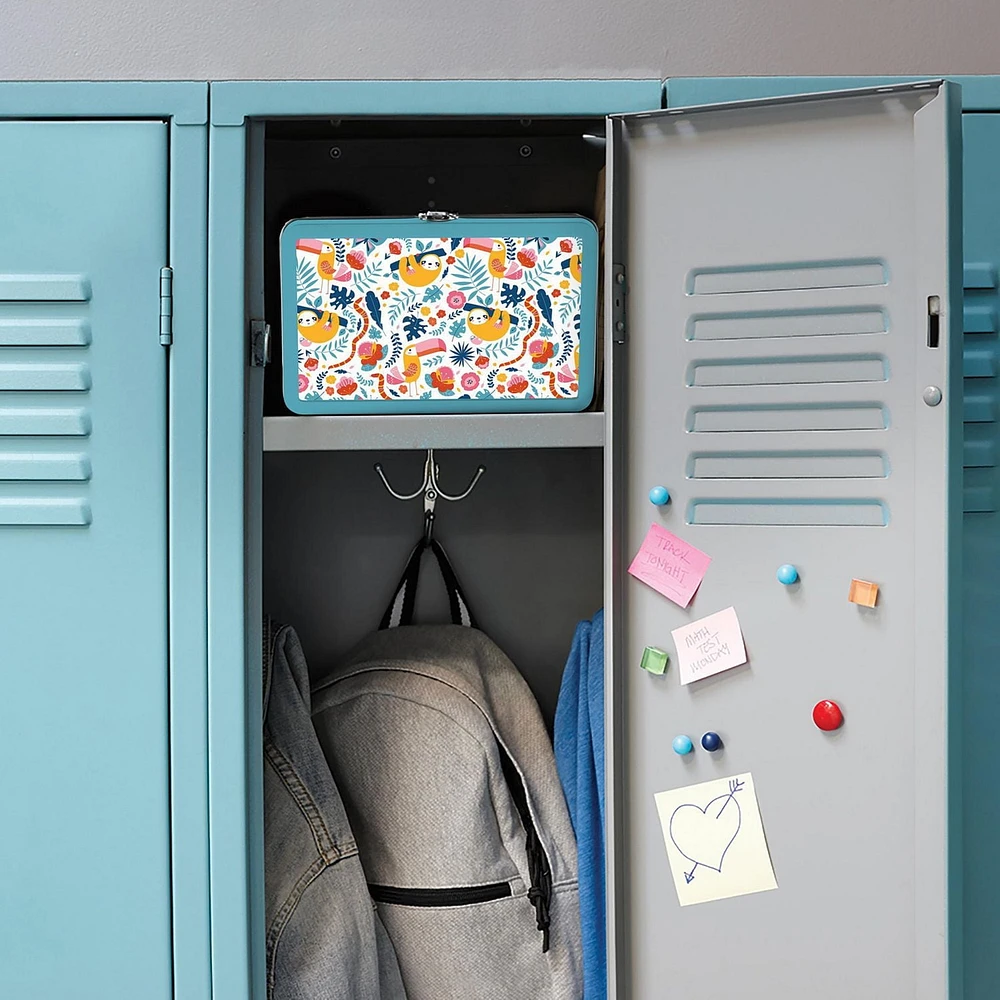 Find It Tin Pencil Box -Sloths